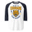 Nimitz High School Cougars Unisex 3/4 Sleeve Raglan T-shirt 204