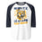 Nimitz High School Cougars Unisex 3/4 Sleeve Raglan T-shirt 205