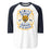 Nimitz High School Cougars Unisex 3/4 Sleeve Raglan T-shirt 207