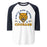 Nimitz High School Cougars Unisex 3/4 Sleeve Raglan T-shirt 208