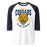 Nimitz High School Cougars Unisex 3/4 Sleeve Raglan T-shirt 213