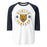 Nimitz High School Cougars Unisex 3/4 Sleeve Raglan T-shirt 214