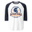 Seven Lakes High School Spartans Unisex 3/4 sleeve Raglan T-shirt 206