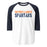 Seven Lakes High School Spartans Unisex 3/4 sleeve Raglan T-shirt 017