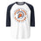 Seven Lakes High School Spartans Unisex 3/4 sleeve Raglan T-shirt 214