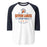 Seven Lakes High School Spartans Unisex 3/4 sleeve Raglan T-shirt 217