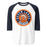 Seven Lakes High School Spartans Unisex 3/4 sleeve Raglan T-shirt 220