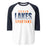 Seven Lakes High School Spartans Unisex 3/4 sleeve Raglan T-shirt 024