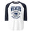 Tomball Memorial High School Wildcats Unisex 3/4 sleeve Raglan T-shirt 213