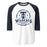 Tomball Memorial High School Wildcats Unisex 3/4 sleeve Raglan T-shirt 206