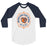 Bridgeland High School Bears Unisex 3/4 sleeve Raglan T-shirt 227