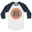 Bridgeland High School Bears Unisex 3/4 sleeve Raglan T-shirt 224