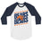 Bridgeland High School Bears Unisex 3/4 sleeve Raglan T-shirt 223