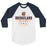 Bridgeland High School Bears Unisex 3/4 sleeve Raglan T-shirt 217