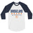 Bridgeland High School Bears Unisex 3/4 sleeve Raglan T-shirt 003