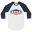 Bridgeland High School Bears Unisex 3/4 sleeve Raglan T-shirt 009