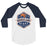 Bridgeland High School Bears Unisex 3/4 sleeve Raglan T-shirt 209
