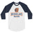 Bridgeland High School Bears Unisex 3/4 sleeve Raglan T-shirt 228
