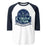 College Park High School Cavaliers Unisex 3/4 sleeve Raglan T-shirt 219