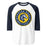 Cypress Ranch High School Mustangs Unisex 3/4 sleeve Raglan T-shirt 216