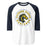 Cypress Ranch High School Mustangs Unisex 3/4 sleeve Raglan T-shirt 214