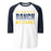 Cypress Ranch High School Mustangs Unisex 3/4 sleeve Raglan T-shirt 024