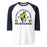 Cypress Ranch High School Mustangs Unisex 3/4 sleeve Raglan T-shirt 208