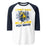 Cypress Ranch High School Mustangs Unisex 3/4 sleeve Raglan T-shirt 205