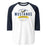 Cypress Ranch High School Mustangs Unisex 3/4 sleeve Raglan T-shirt 044