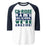 Cypress Ridge High School Rams Unisex 3/4 sleeve Raglan T-shirt 231