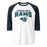 Cypress Ridge High School Rams Unisex 3/4 sleeve Raglan T-shirt 234