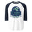 Cypress Ridge High School Rams Unisex 3/4 sleeve Raglan T-shirt 219