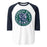Cypress Ridge High School Rams Unisex 3/4 sleeve Raglan T-shirt 215