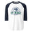 Cypress Ridge High School Rams Unisex 3/4 sleeve Raglan T-shirt 221