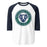 Cypress Ridge High School Rams Unisex 3/4 sleeve Raglan T-shirt 216