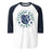 Cypress Ridge High School Rams Unisex 3/4 sleeve Raglan T-shirt 214