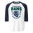 Cypress Ridge High School Rams Unisex 3/4 sleeve Raglan T-shirt 204