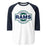 Cypress Ridge High School Rams Unisex 3/4 sleeve Raglan T-shirt 011