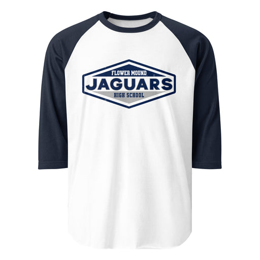 Flower Mound High School Jaguars Unisex 3/4 sleeve Raglan T-shirt 009