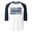 Flower Mound High School Jaguars Unisex 3/4 sleeve Raglan T-shirt 098
