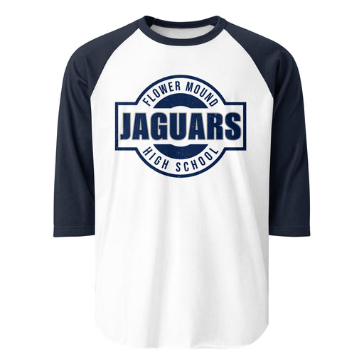 Flower Mound High School Jaguars Unisex 3/4 sleeve Raglan T-shirt 011