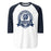 Flower Mound High School Jaguars Unisex 3/4 sleeve Raglan T-shirt 212