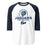 Flower Mound High School Jaguars Unisex 3/4 sleeve Raglan T-shirt 222