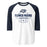 Flower Mound High School Jaguars Unisex 3/4 sleeve Raglan T-shirt 217