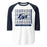 Flower Mound High School Jaguars Unisex 3/4 sleeve Raglan T-shirt 236