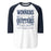 Flower Mound High School Jaguars Unisex 3/4 sleeve Raglan T-shirt 237