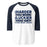 Flower Mound High School Jaguars Unisex 3/4 sleeve Raglan T-shirt 238