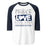 Flower Mound High School Jaguars Unisex 3/4 sleeve Raglan T-shirt 240
