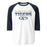 Klein Collins High School Tigers Unisex 3/4 Sleeve Raglan T-shirt 024