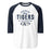 Klein Collins High School Tigers Unisex 3/4 Sleeve Raglan T-shirt 040
